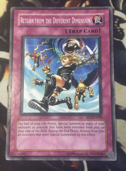 Yugioh: Return From The Different Dimension - EP1-EN008 - Common - Unlimited MP - Image 1
