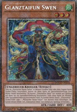 yugioh Glanztaifun Swen DOOD-DE014 Starlight Rare 1AUFLAGE DEUTSCH - Image 1