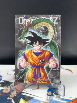 Dragon Ball Gumi Card Gumica Red Back No.23 Son Goku Shenron 2003 BANDAI - Image 1