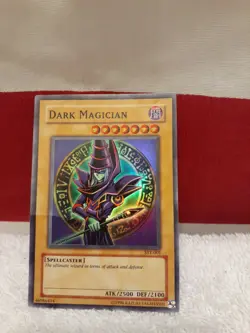 Dark Magician Ultra Rare Yugioh Card 1996 SDY-001 - Image 1