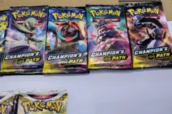 Champions Path Sealed Booster packs x4 full Art Set Pokemon Cards - Image 1