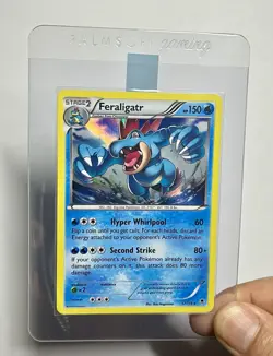 Feraligatr 17/119 (LP) Holo Rare XY Series: Phantom Forces 2014 Pokemon Card - Image 3
