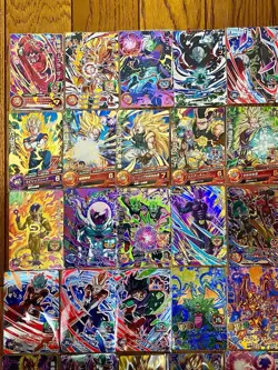 Lot of 64 Super Dragon Ball Heroes Cards Japan Bandai UR SEC - Image 2
