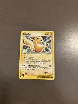 Pokemon Pikachu 2003 Black Star Promo Holo Card #12 - Image 1