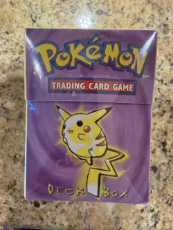 Vintage WOTC Pokemon Trading Card Game Deck Box. Unopened/New - Image 1