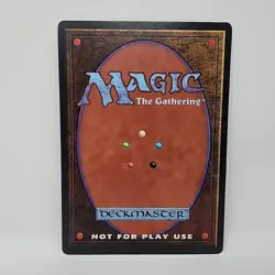 Magic The Gathering MTG Juzam Djinn Oversized 6" X 9" Promo Card (1996) - Image 2