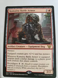 Komainu Battle Armor Commander: Kamigawa: Neon Dynasty Regular - Image 1