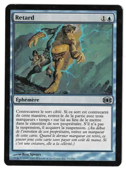►Magic-Style◄ MTG - Retard / Delay - FRENCH Future Sight - Good/EX - Image 1