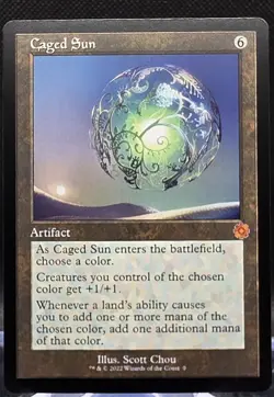 Caged Sun #9 The Brothers' War: Retro Frame Artifacts Regular Mythic - Image 1