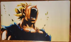 Dragon ball Z Majin Vegeta sacrifice Playmat Play Mat desk Mouse Pad TCG CCG MTG - Image 1