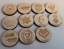Magic The Gathering Ability Tokens MTG - Image 3