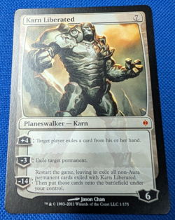 Karn Liberated, New Phyrexia, Magic the Gathering, MTG - Image 1
