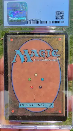 MINT CGC 9 MTG/Magic "Test Printing" TEST PRINT Paralyze, w/3x 9.5 SUBs - Image 2