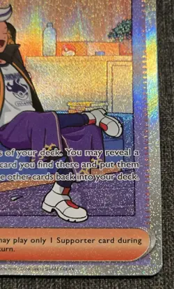 Pokemon TCG Prismatic Evolutions Drayton 172/131 Special Illustration Rare SIR - Image 5