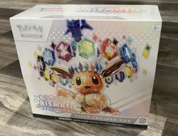 NEW Sealed Pokemon TCG Scarlet Violet Prismatic Evolutions Elite Trainer Box ETB - Image 1