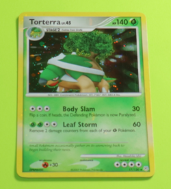 Torterra 17/130 Diamond and Pearl Holo Pokemon - Image 1