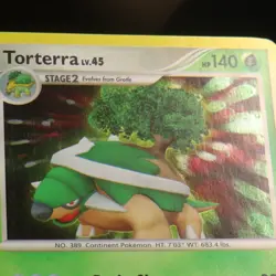 Torterra 17/130 Diamond and Pearl Holo Pokemon - Image 2