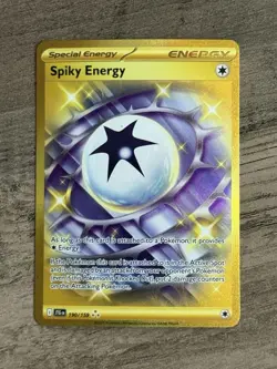 Spiky Energy 190/159 Hyper Rare Pokemon TCG Journey Together SV09 Scarlet Violet - Image 1
