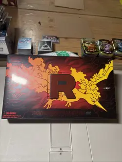 Team Rockets Moltres Ex Ultra Premium Collection Box! Pokemon GameStop Exclusive - Image 1