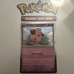 Pokemon TCG Cleffa 95 Black Star Promo Near Mint Condition - Image 1
