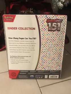 Pokemon Scarlet And Violet 151 Binder Collection Sealed - Image 2