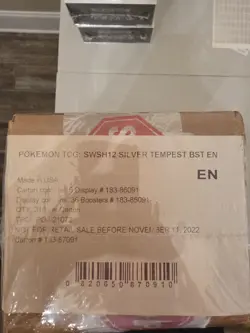 Pokemon TCG Sword & Shield Silver Tempest Booster Box Case Fresh FACTORY SEALED - Image 2