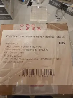Pokemon TCG Sword & Shield Silver Tempest Booster Box Case Fresh FACTORY SEALED - Image 5