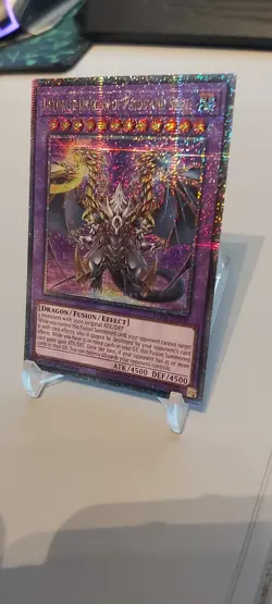 yugioh Ultimate Dragon of Pride and Soul ROTA-EN000 Quarter Century Secret Rare - Image 2