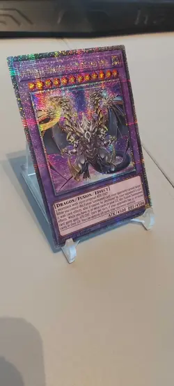 yugioh Ultimate Dragon of Pride and Soul ROTA-EN000 Quarter Century Secret Rare - Image 3