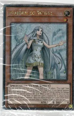 yugioh Maiden of White SDWD-EN041 Quarter Century Secret Rare 1AUFLAGE ENGLISCH - Image 1