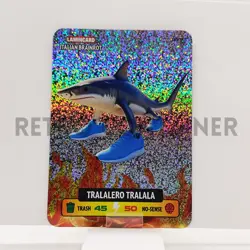 LAMINCARD ITALIAN BRAINROT DIRAMIX Cards 2025 - HOLO 158 Tralalero Tralala - Image 1