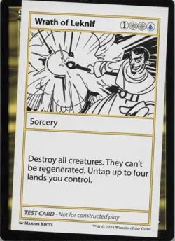 Wrath of Leknif S Mystery Booster 2 Playtest Cards 018/269 LP - Image 1