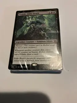 VENOM, EDDIE BROCK : Magic The Gathering Spider Man Welcome Deck SEALED Pack; NM - Image 2