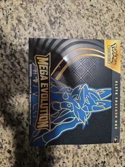 Pokemon Mega Evolution Lucario ETB Elite Trainer Box New/Sealed Fast Shipping - Image 1