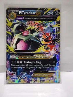M Tyranitar EX 43/98 XY Ancient Origins Pokemon TCG Card [ENG]*** - Image 1