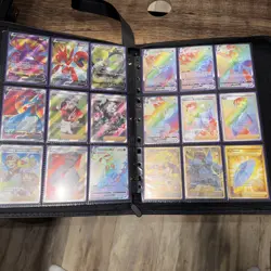 Pokemon Darkness Ablaze Near Complete Set NM/M Binder Included - Image 1
