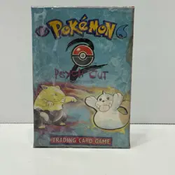 Pokemon WOTC Base Set 2 Psych Out Theme Deck w/ Factory Seal but DAMAGED - Image 1