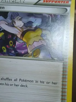 HP Pokemon XY Promos XY177 Karen Black Star Promo - Image 3