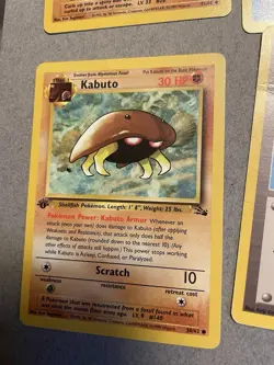 🥇First Edition 🥇Fossil 🥇6 Card Set 🥇1999 WOTC LP/MP Pokemon Cards - Image 4