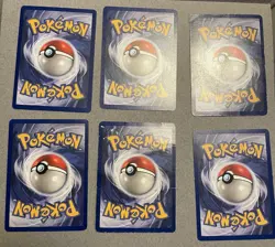 🥇First Edition 🥇Fossil 🥇6 Card Set 🥇1999 WOTC LP/MP Pokemon Cards - Image 5