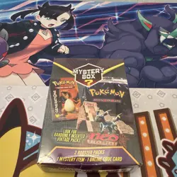 Pokemon TCG Mystery Box with 2 Boosters and 1 Mystery Item 728192527791 - Image 1