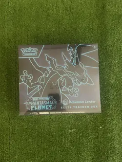 Phantasmal Flames Pokemon Center Exclusive Elite Trainer Box ETB Sealed - Image 1