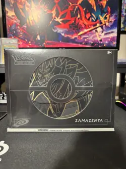 Pokemon TCG: Sword & Shield Zacian & Zamazenta ETB Plus Elite Trainer Box Set - Image 2