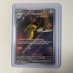 Gumshoos 153/132 Mega Evolution Illustration Rare Pokemon NM Free Shipping - Image 1