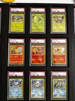 2021 PSA 10 Pokemon 25th Anniversary McDonalds Complete Holographic Set - Image 3