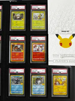 2021 PSA 10 Pokemon 25th Anniversary McDonalds Complete Holographic Set - Image 4