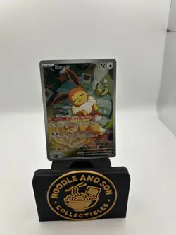 Pokemon TCG Pokemon Eevee Promo Holo from prismatic evolutions pokemon center - Image 1