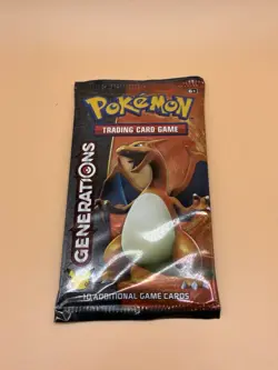 Pokemon XY Generations Booster Pack Factory Sealed Charizard Art Pokemon TCG - Image 1
