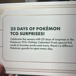 Pokemon TCG Holiday Calendar 2024 - Image 4