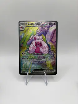 Pokemon TCG Tinkaton EX Scarlet & Violet Paldea Evolved SIR Holo Card 262/193 - Image 1